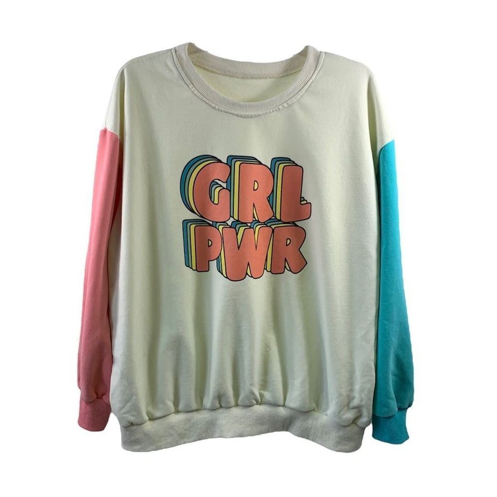 Colorful Graphic Sweatshirt